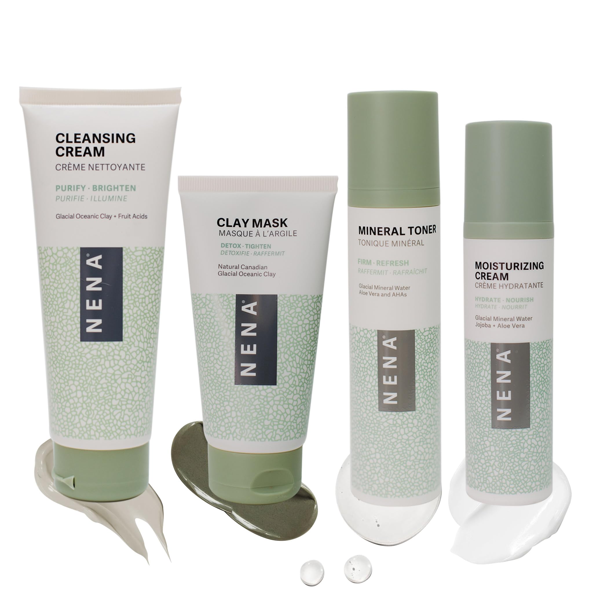 Amazon.com : NENA Skincare Natural Skincare Kit - Cleansing Cream